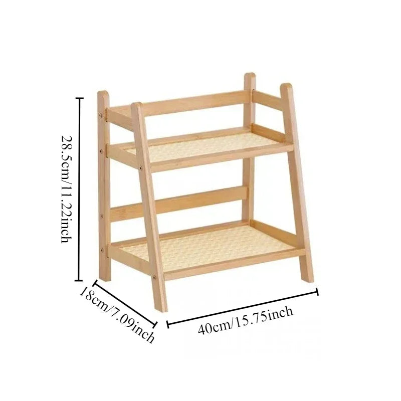 Wooden Vanity Shelf