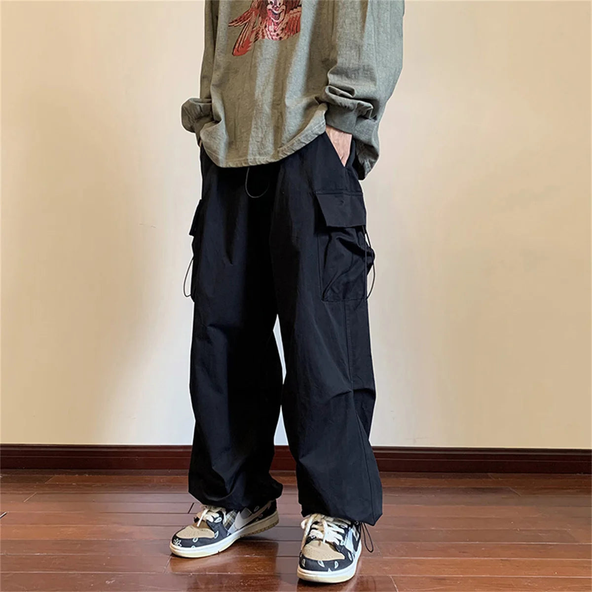 Y2K Straight Cargo Pants