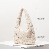 Bolso de Hombro de Patrón Vintage Calado