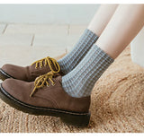 Plaid Retro Thick Socks