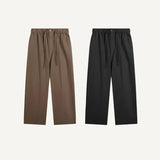 Korean Style Solid Color Straight Leg Pants