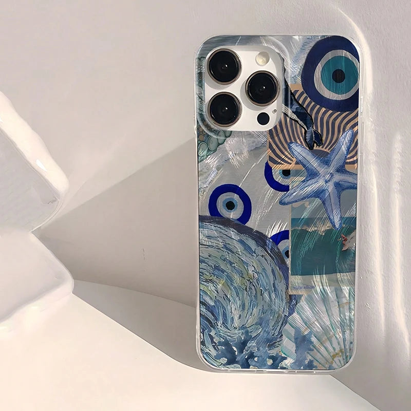 Summer Landscape Beach Waves Sand Phone Case
