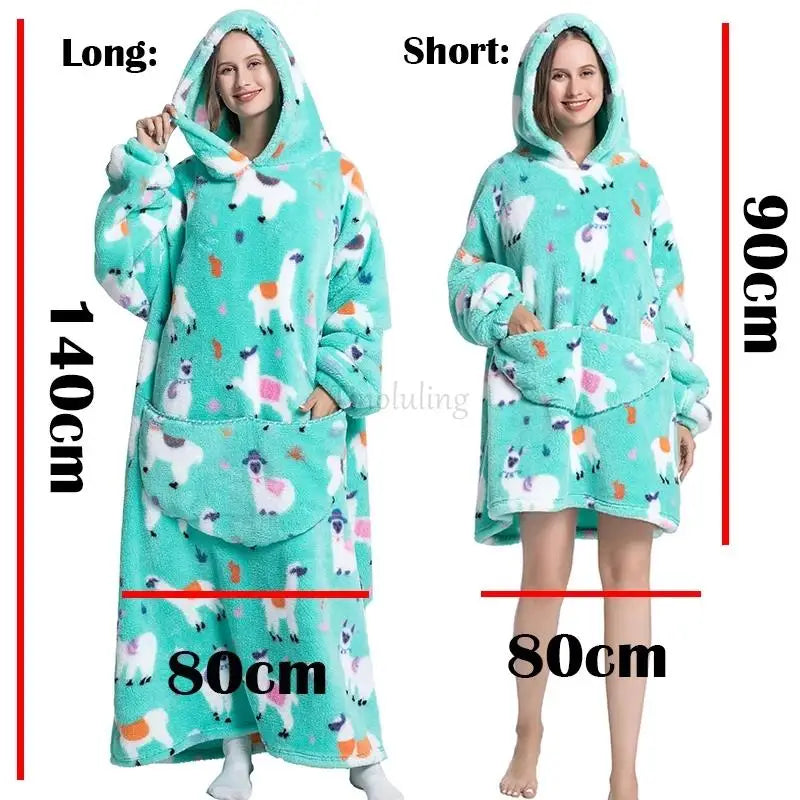 Oversized Blanket Family Matching Hoodie