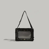 Y2k Transparent Sweet Design Cross Bag