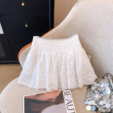 Ruffled Lace Trim Low Rise T-Shirt