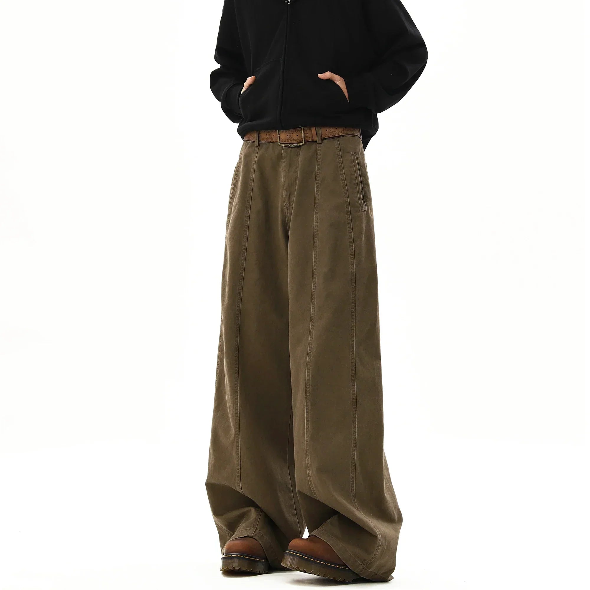 Grandma's Foot-length Straight Leg Pants