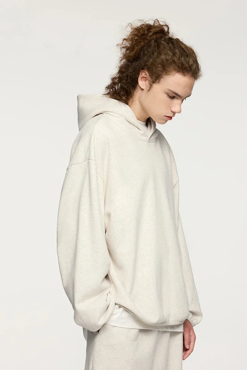 Comfy Solid Color Autumn Hoodie