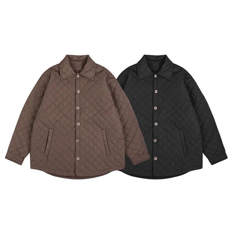 Diamond Vintage Puffer Jacket