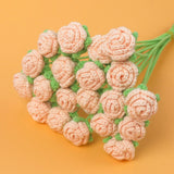 Vintage Tulips Crochet Flowers Handmade