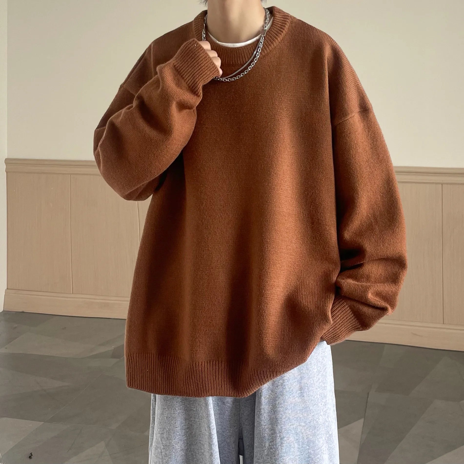 Y2K Bear Soft Boy Sweater