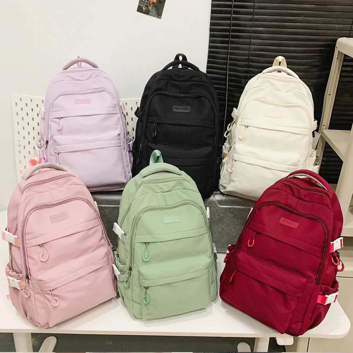 Unisex Japanese Style School Backpack