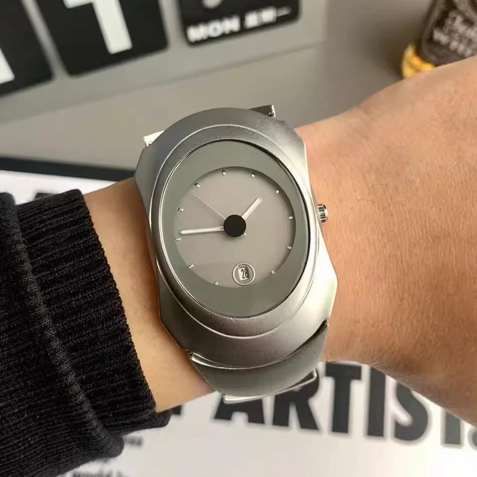 Y2K Men's Minimalist Futuristic Watch