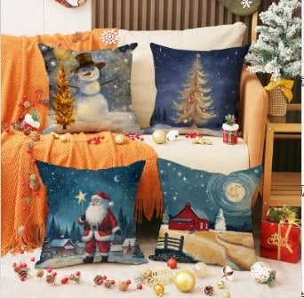Vintage Christmas Pillow Covers