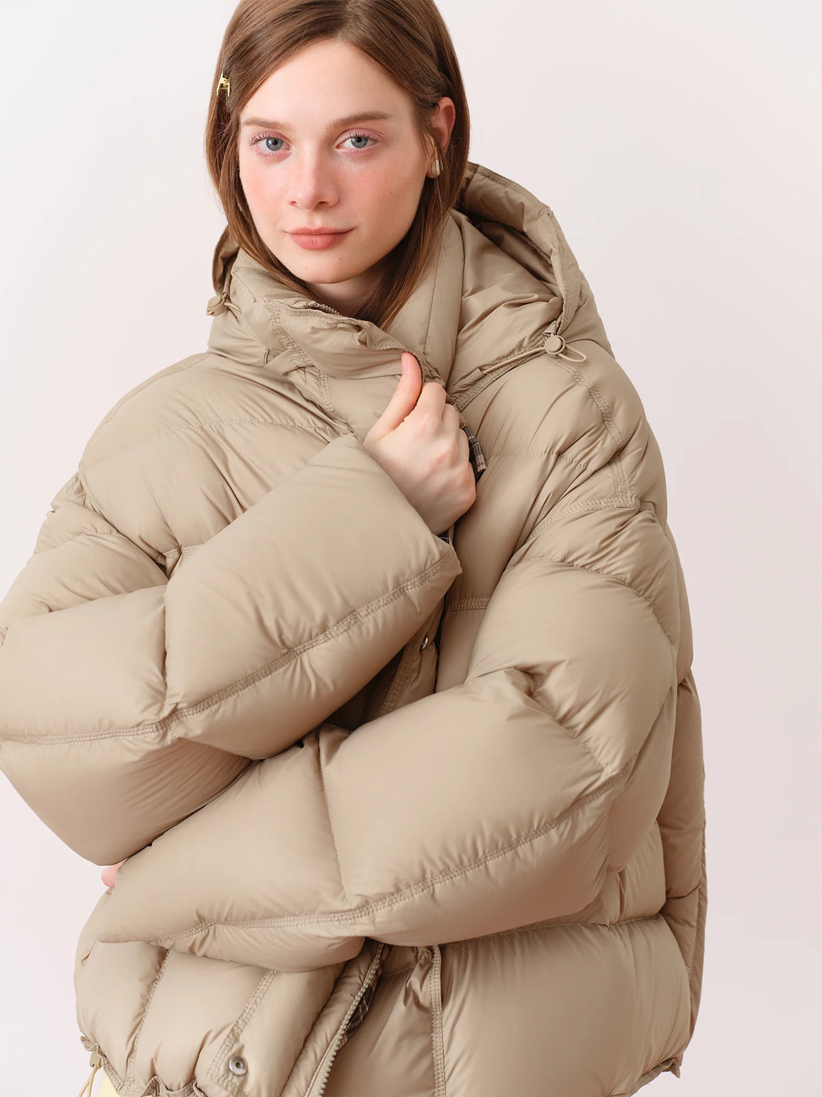 Padded Cropped Puffer Jacket