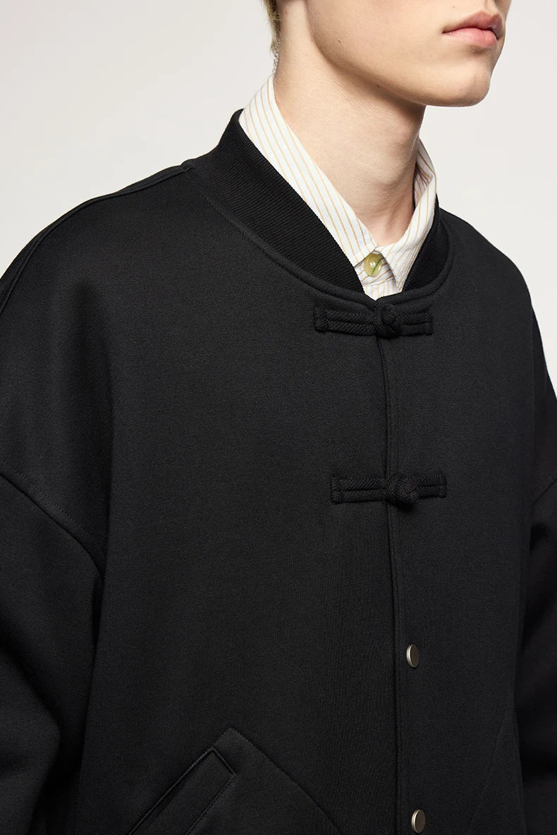 Sudadera polar estilo chino