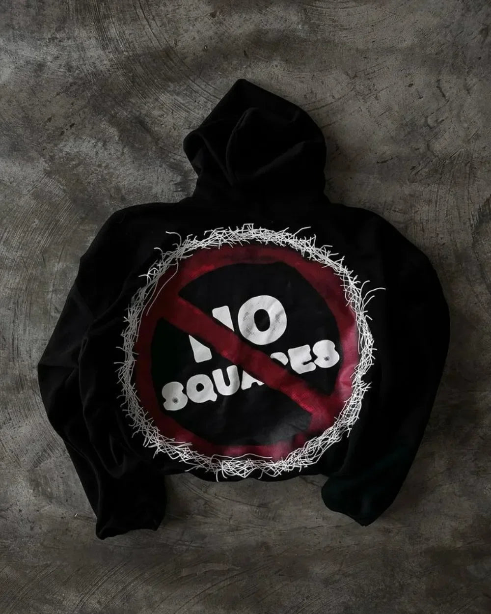 Angry Cartoon Graphic Hoodie