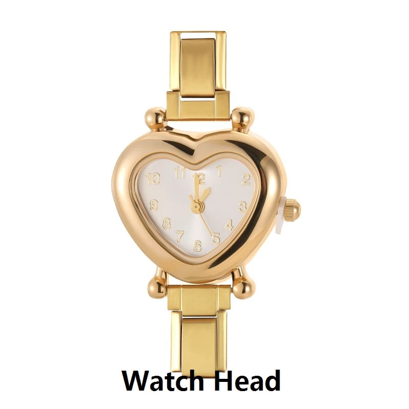 Heart Simple Stainless Steel Watch