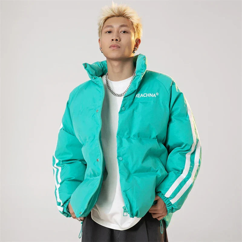 Lightweight Stripped Down Puffer Jacket