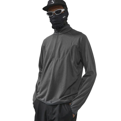 Breathable Lightweight Half Zip Sweatshirt
