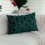 Christmas Tree Pillow Cover for Living Room