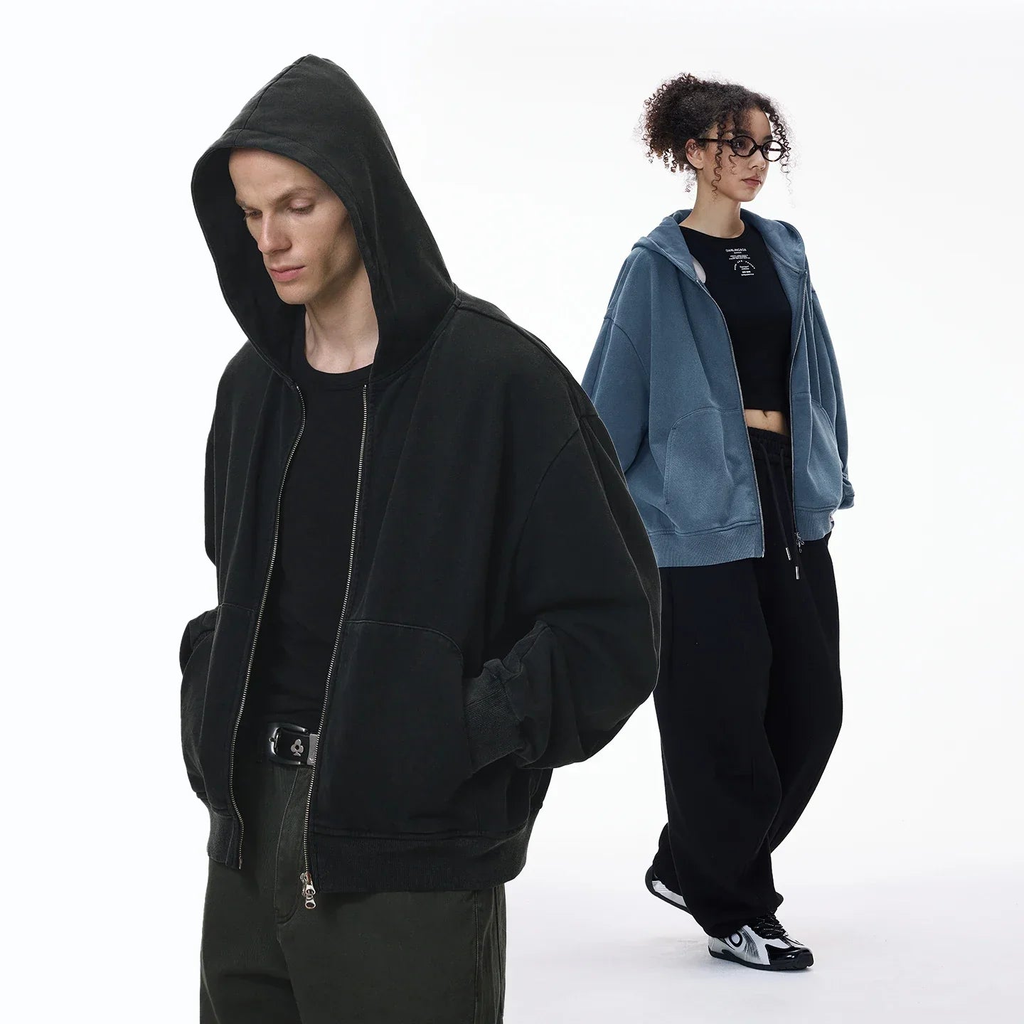 Dragon Scale Boxy Hoodie