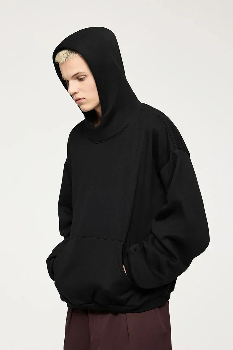Oversized Autumn Basic Hoodie