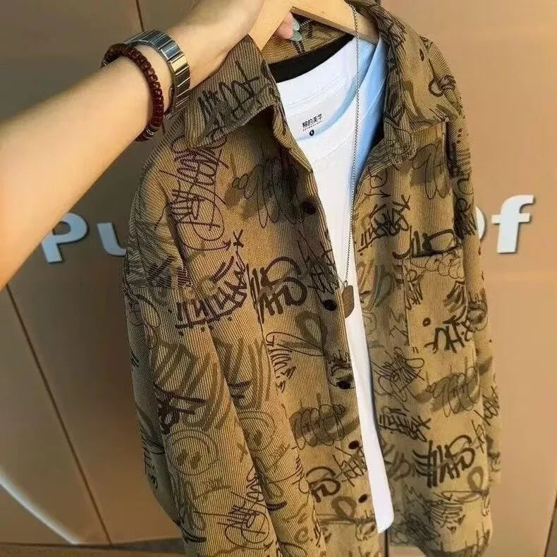 Y2K Graphic Print Shirt
