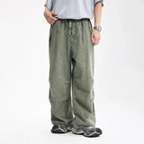 Heavy Washed Parachute Pants