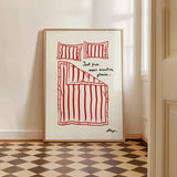Stay in Bed Print