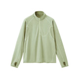Sudadera con capucha y media cremallera, ligera y transpirable