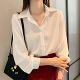 Corporate Girl Chiffon Women's Shirt
