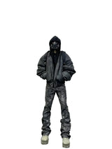 Acubi Vintage Faux Suede Hoodie