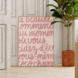 Simple Trendy Text Printing Poster