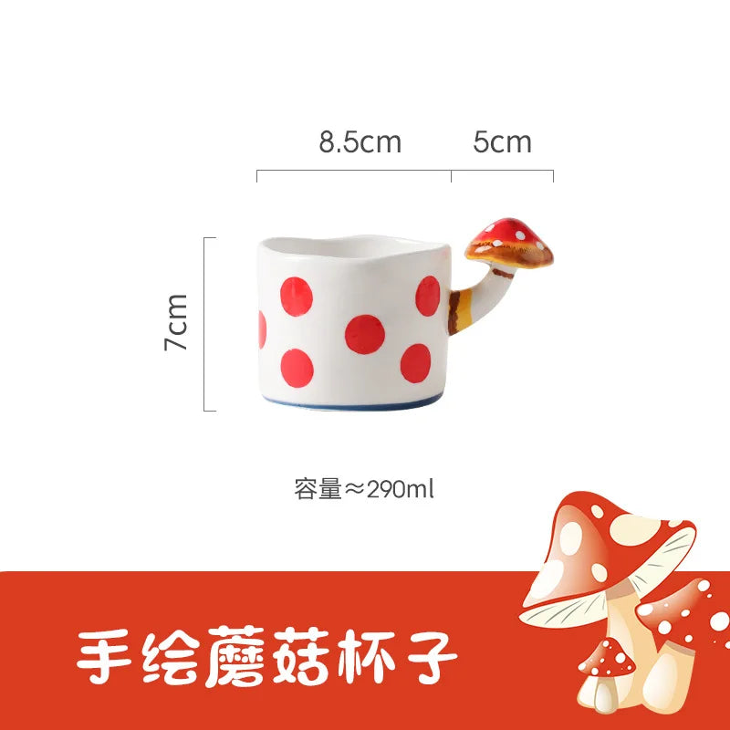 Mushroom Ceramic Mug
