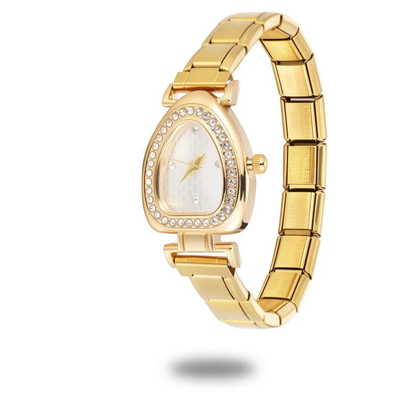 Italian Stainless Butterfly Watch