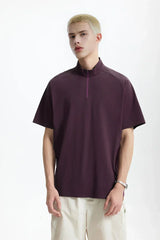 Basic Solid Color With Sun Protection T-Shirt