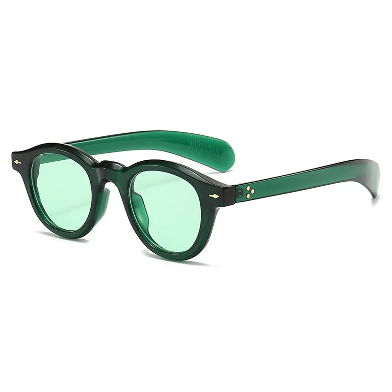 Retro Rounded Y2K Sunglasses