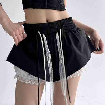 Y2K Lace Shorts