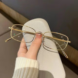 Soft Girl Square Glasses