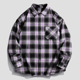 Plaid Front Pocket Shirt