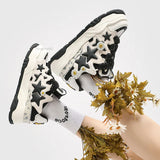 Star Retro Platform School Sneakers