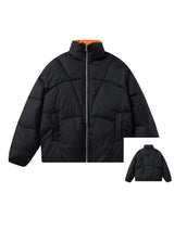 Insulated Padded Zip-up Puffer Jacket