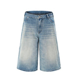 Casual Vintage Loose Denim Short