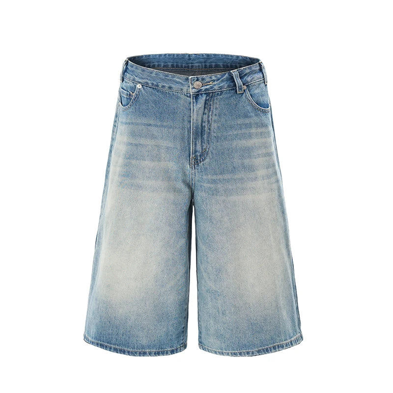 Casual Vintage Loose Denim Short