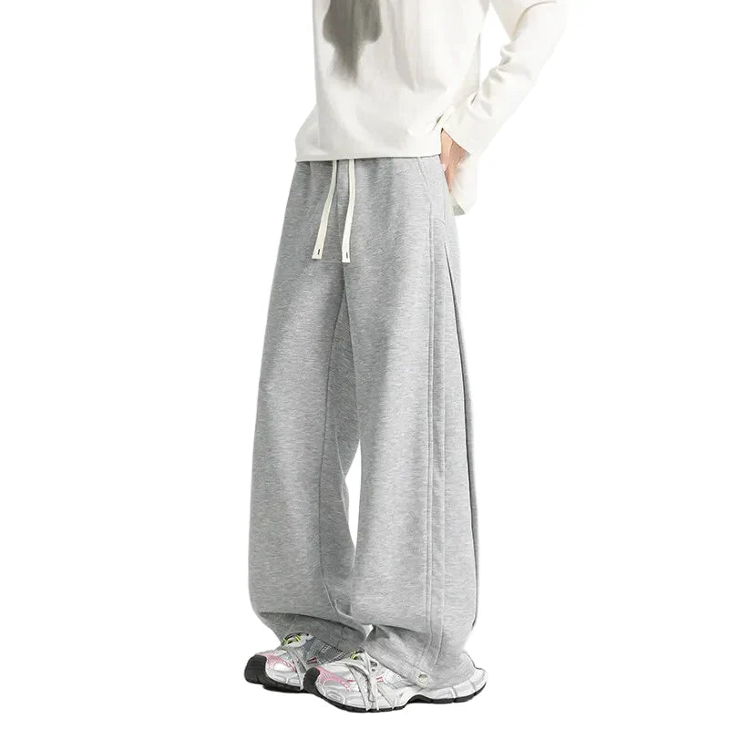 Drawstring Comfortable Wide Leg Pants
