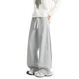 Drawstring Comfortable Wide Leg Pants