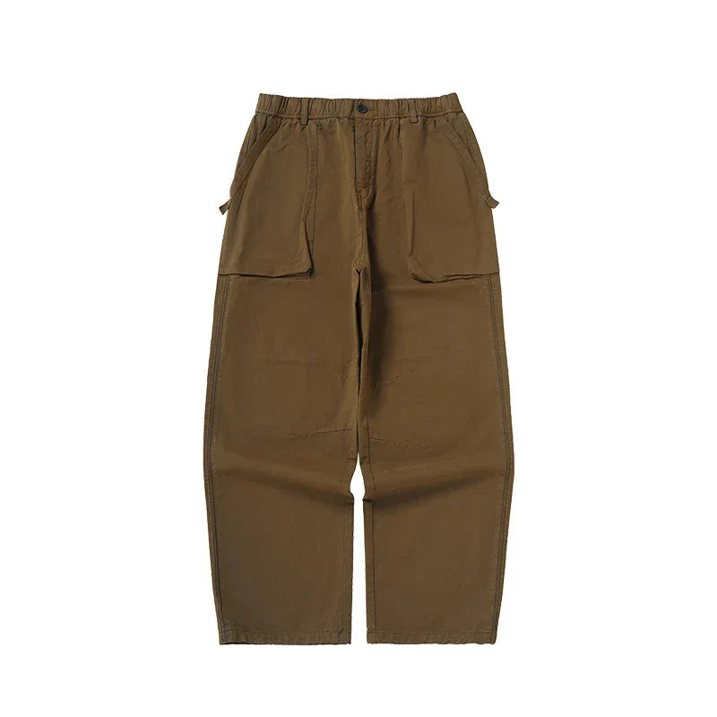 Pantalones cargo de calle de corte alto