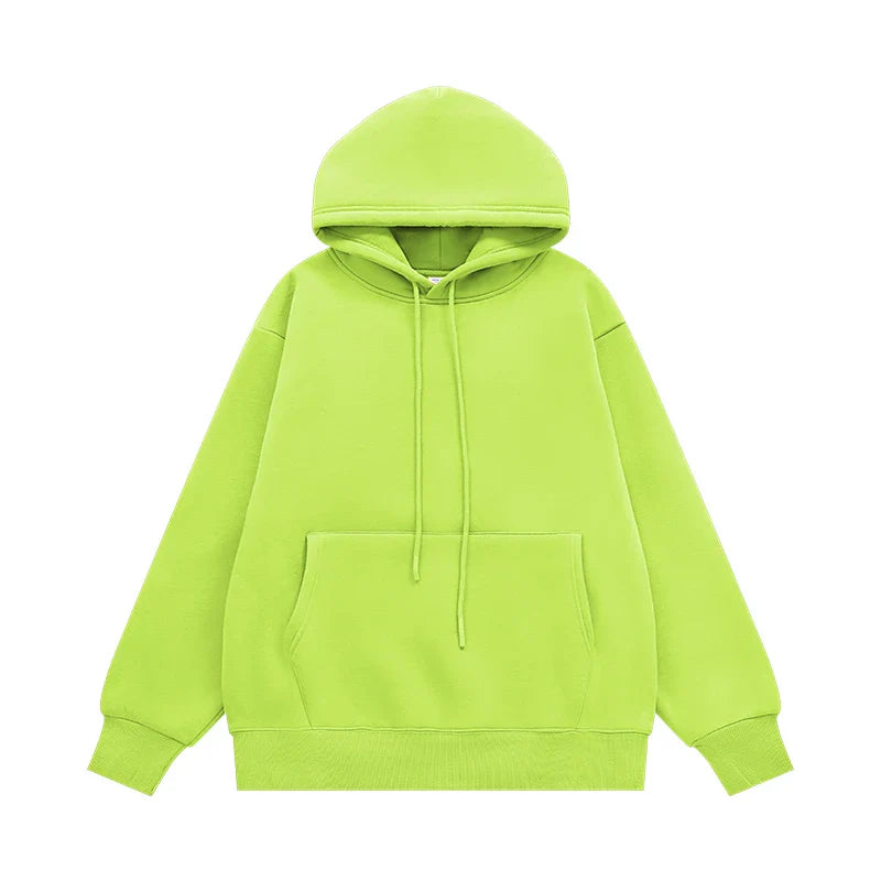 Baggy Solid Color Hoodies