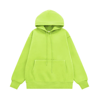Sudaderas con capucha holgadas de color liso