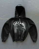 Y2K Flux Tribial Oversized Hoodie